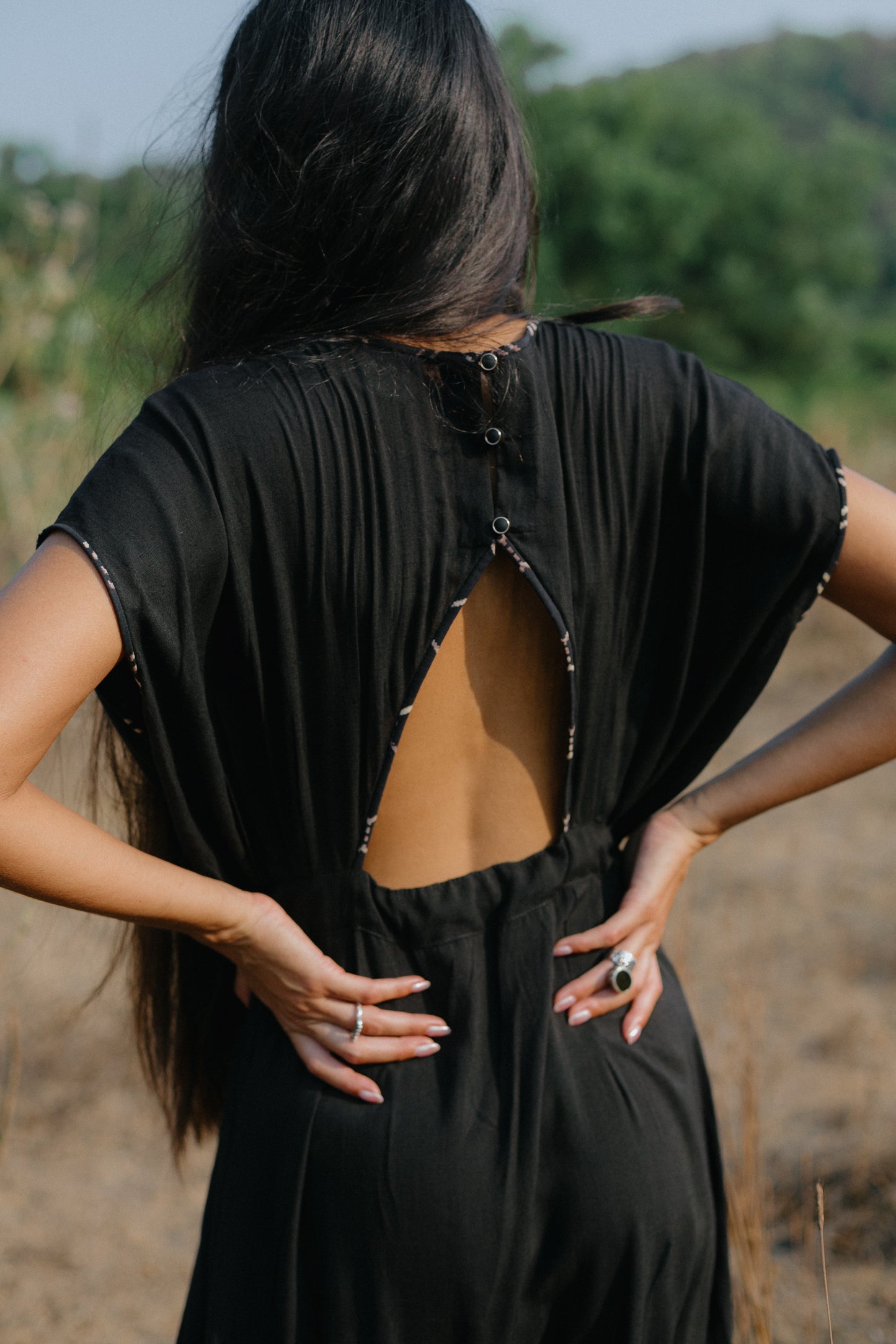 The Willow Dress - Black