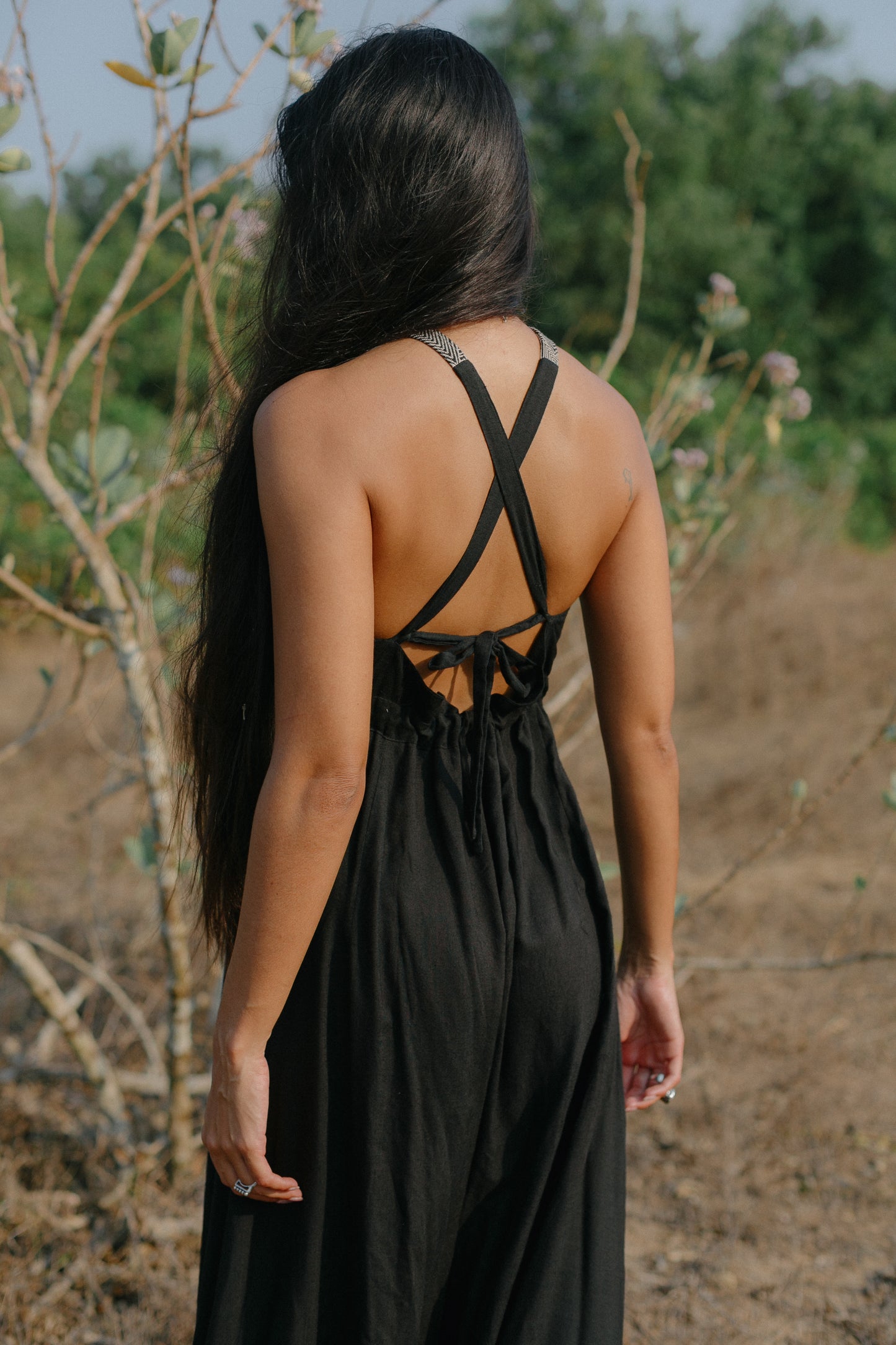 The Sundari Dress - Black