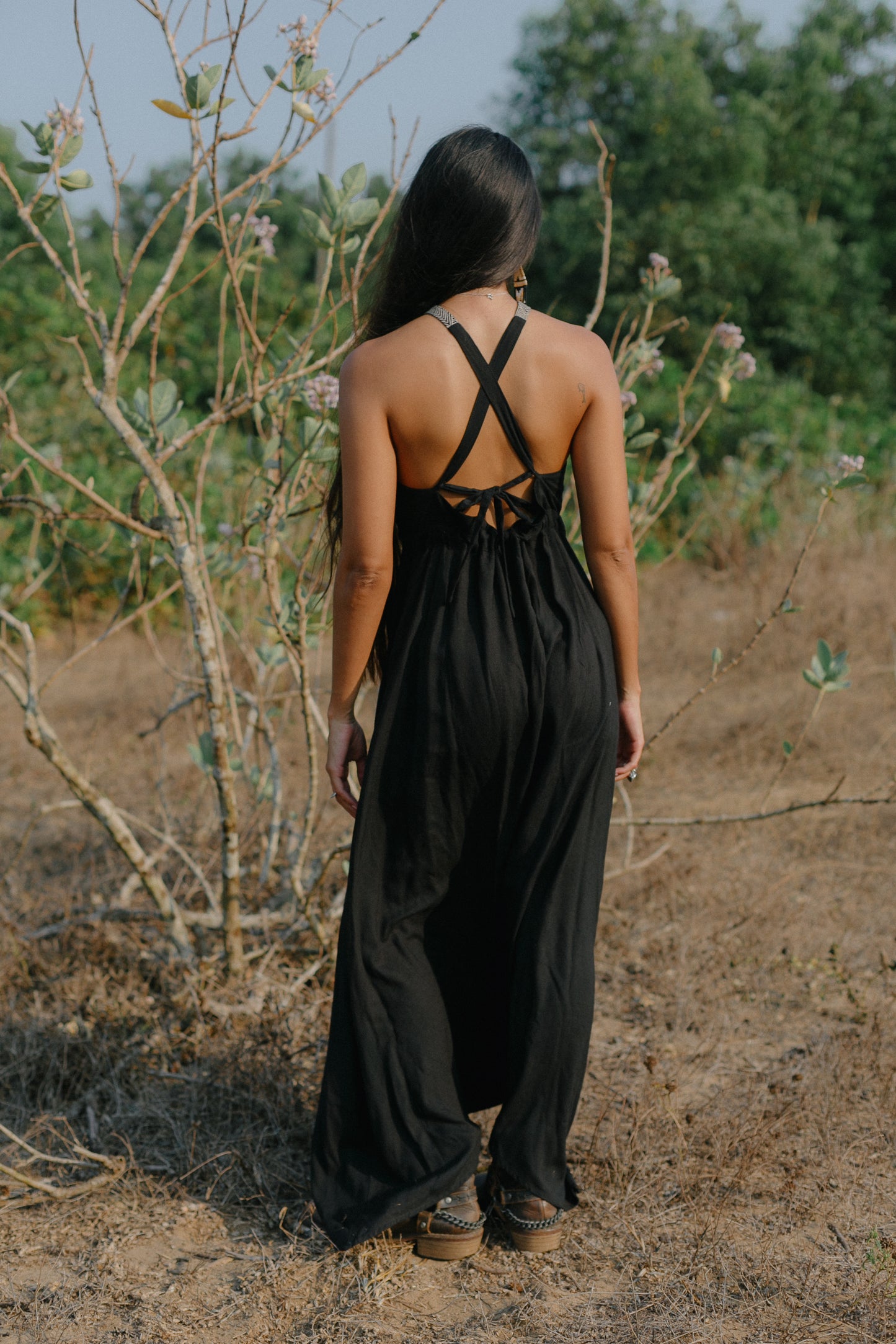The Sundari Dress - Black