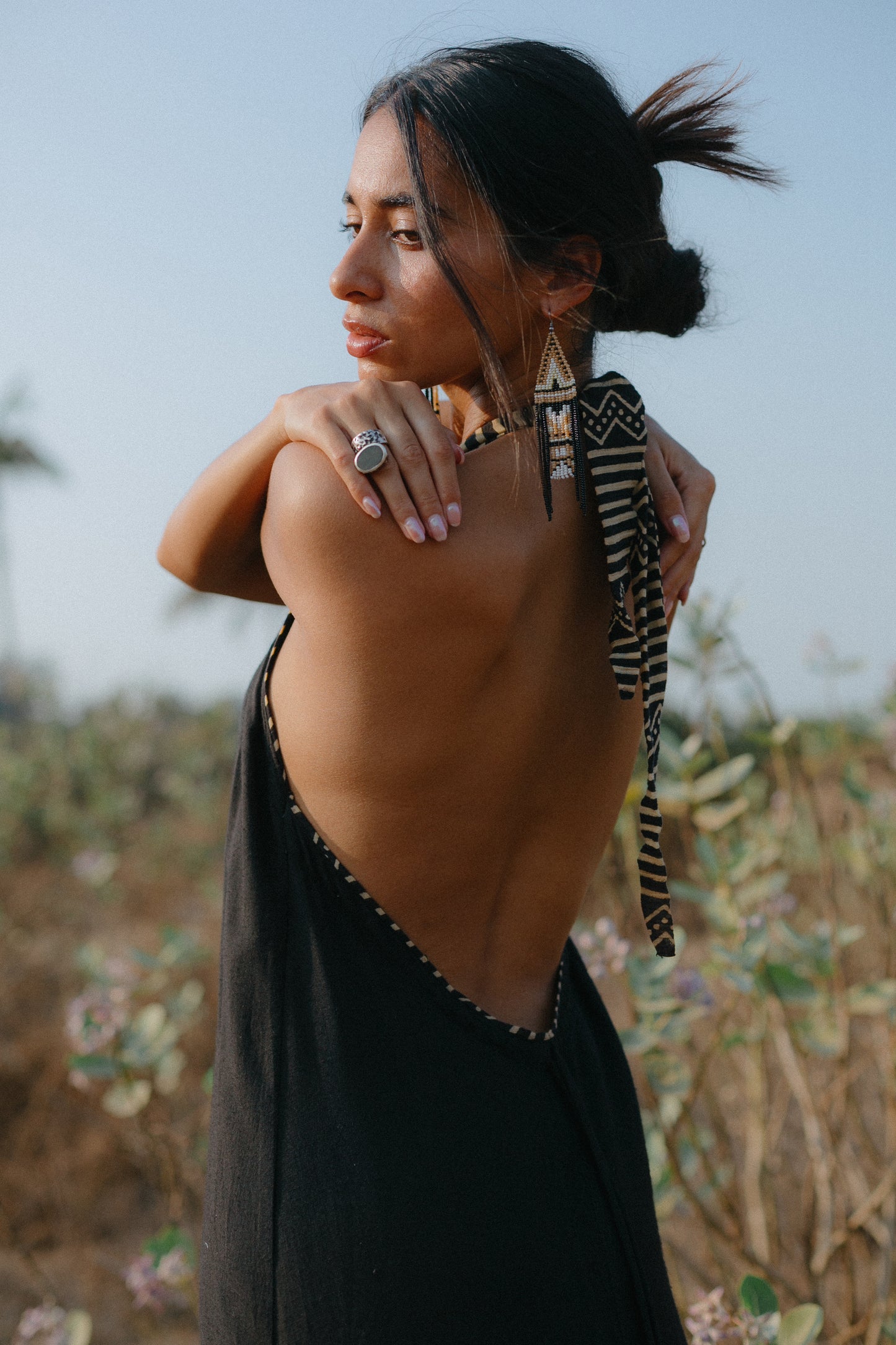 Ayanna Dress - Black
