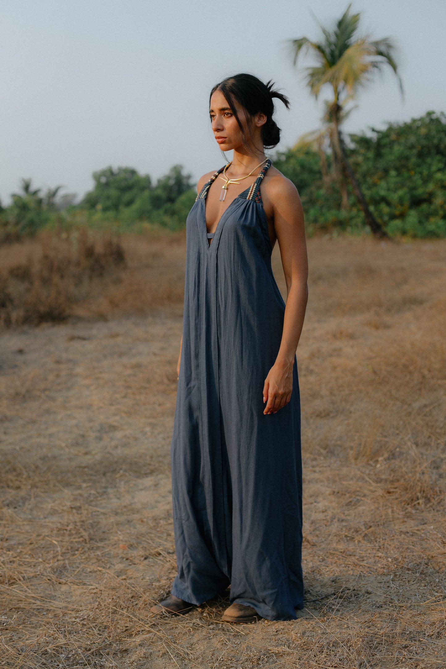 The Amanzi Dress - Blue