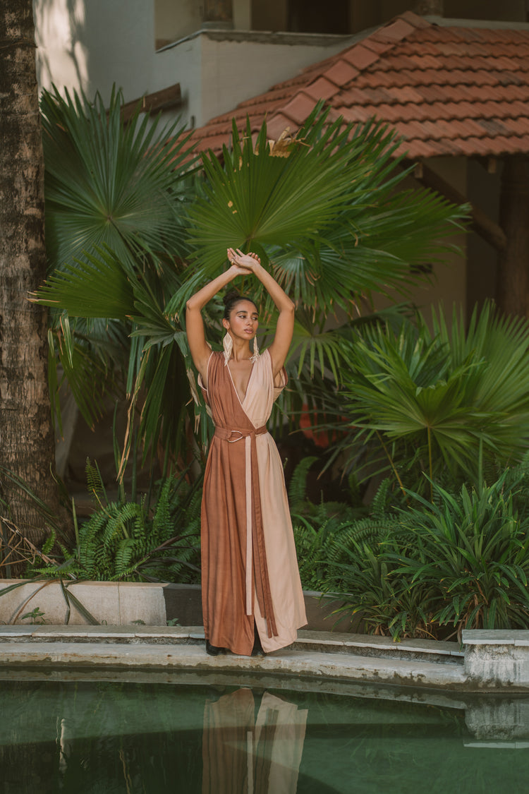 Kaya Dress - Terracota Pink