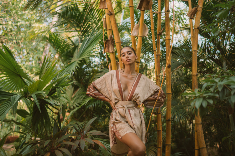 Rise Tunic - Champagne Moss