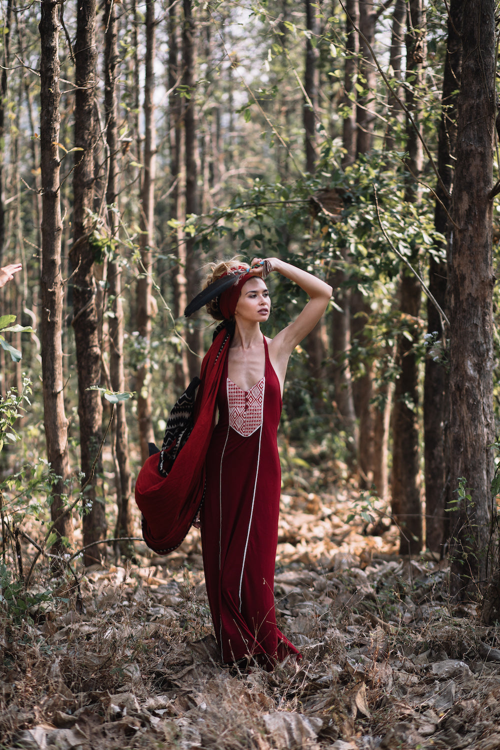 Yawa Dress - Red