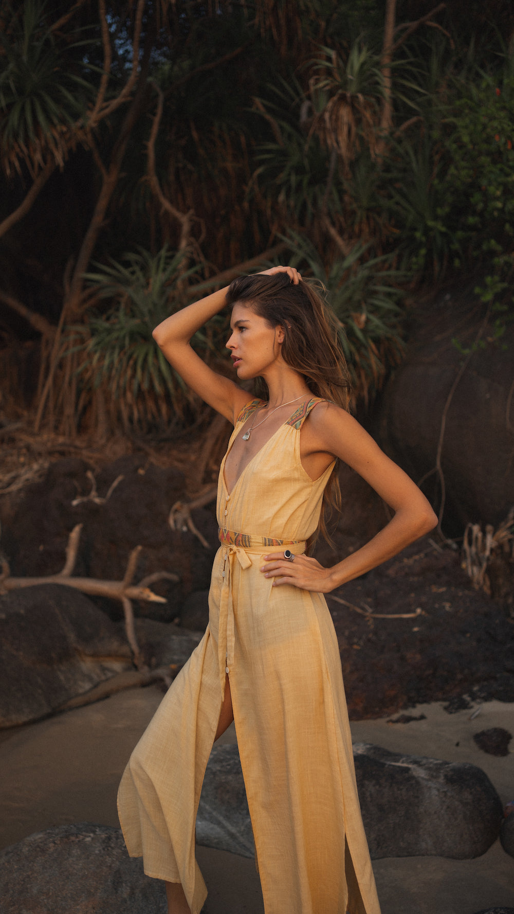The Volen Dress - Camel
