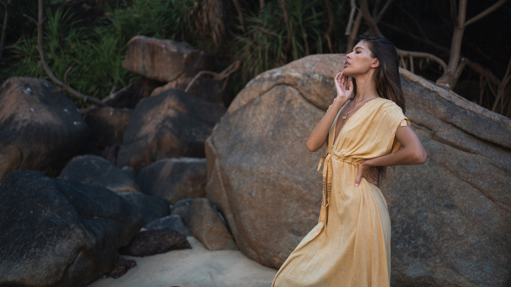 The Willow Dress - camel