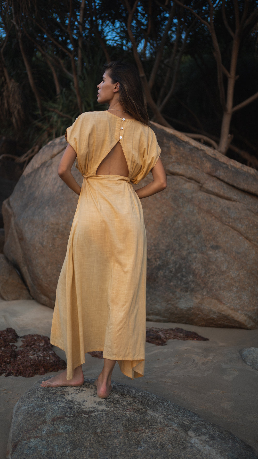 The Willow Dress - camel