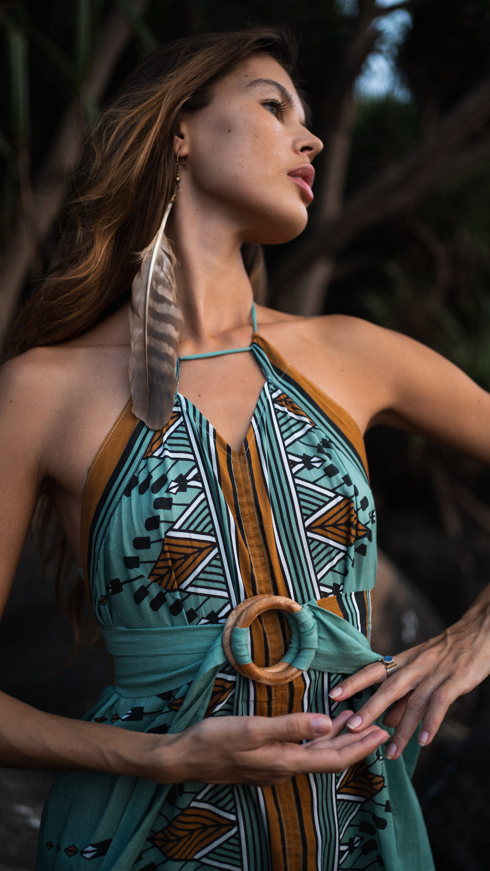The Diamond Dress - Turquoise The Diamond Dress - Turquoise