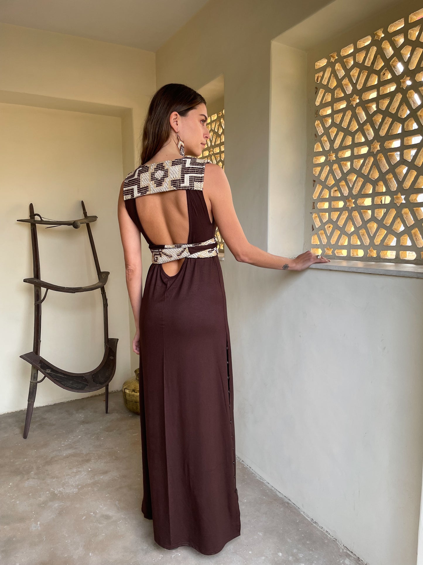 Cura Dress - Brown