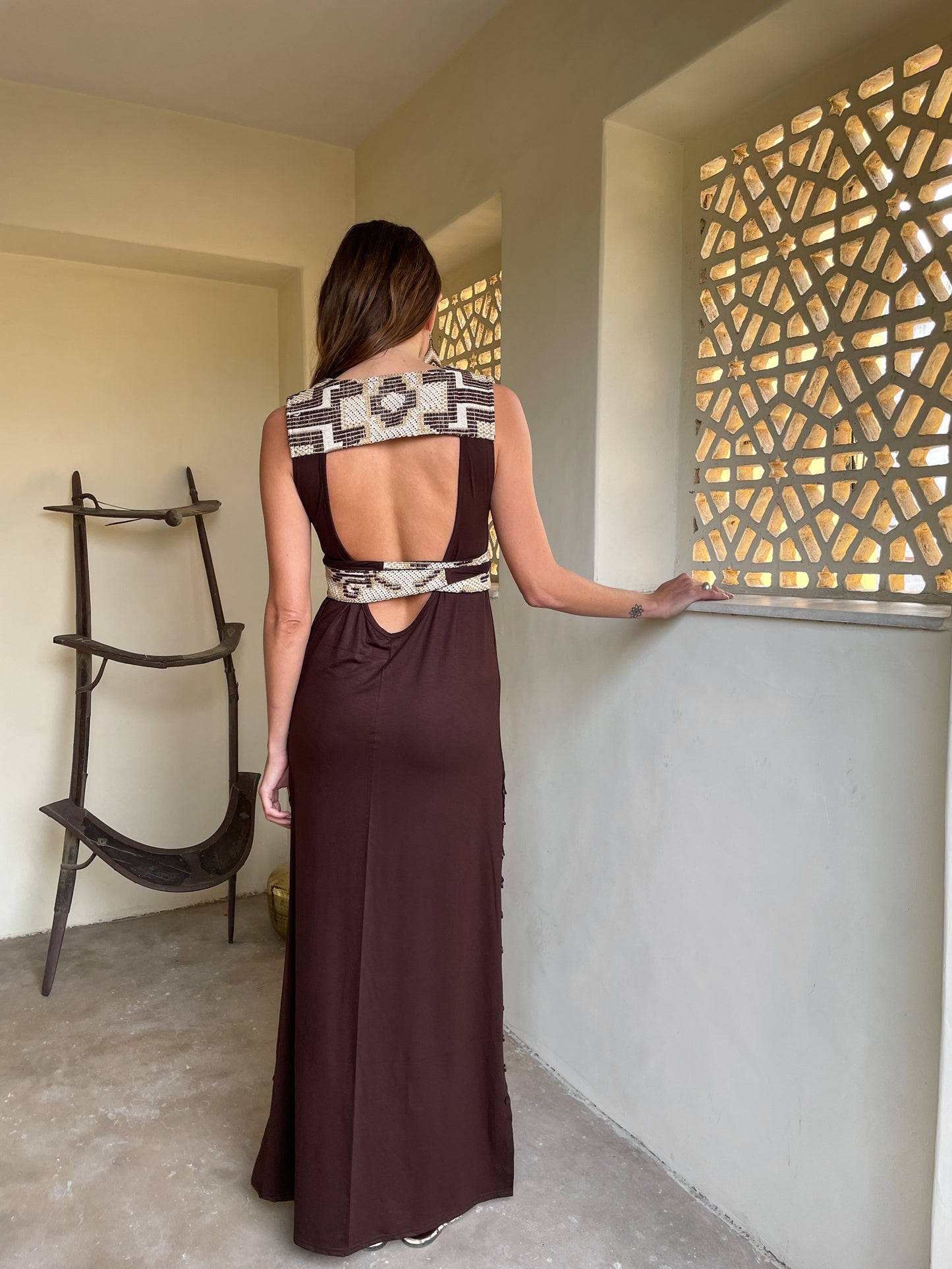 Cura Dress - Brown