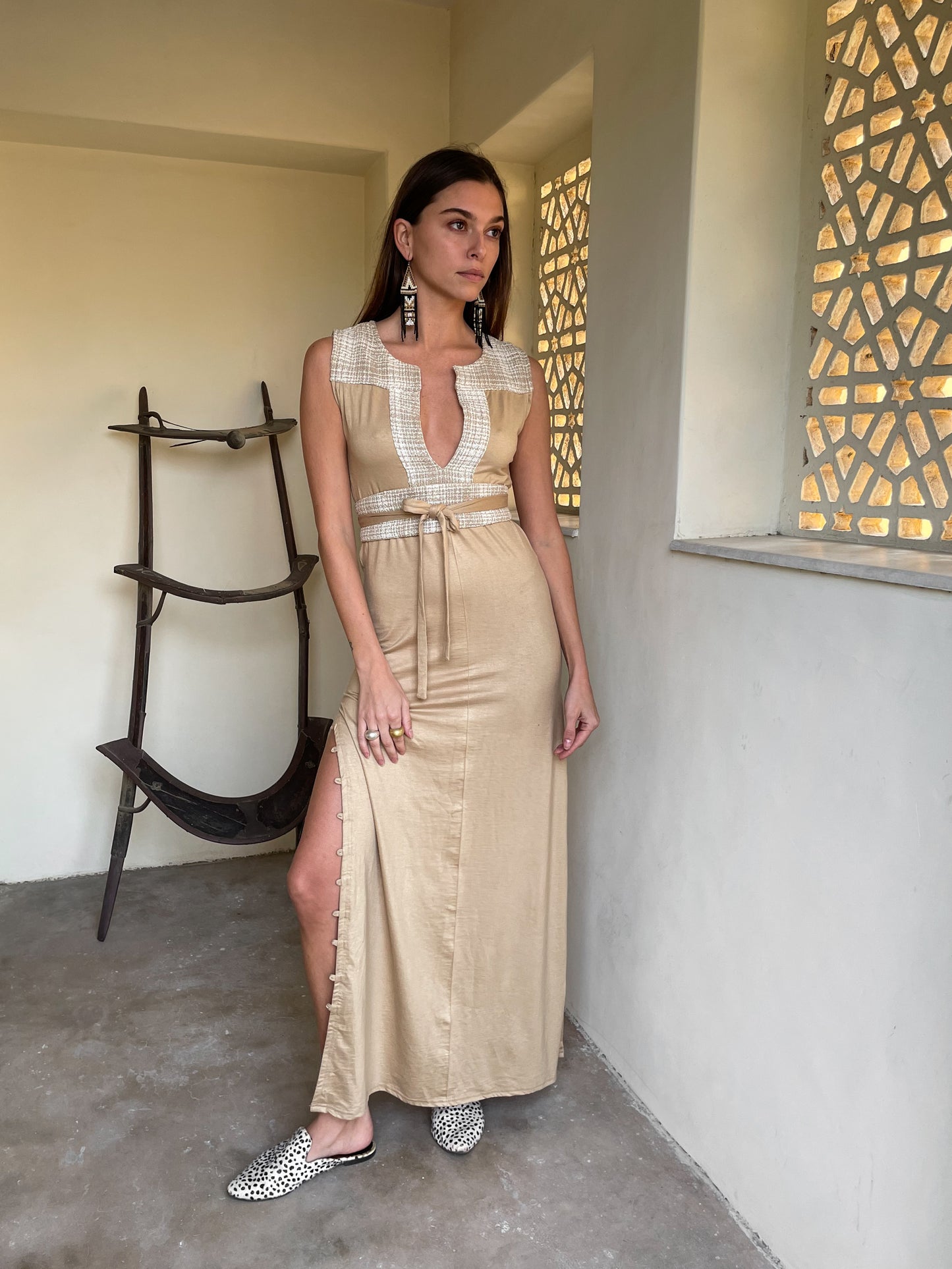 Cura Dress - Camel