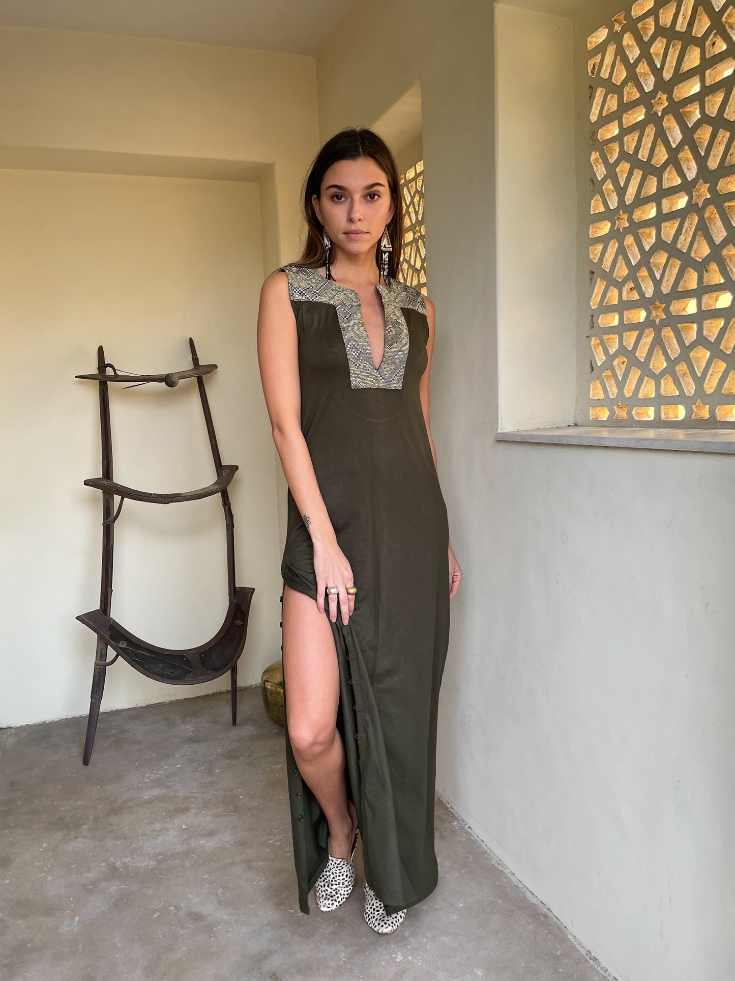 Cura Dress - Green