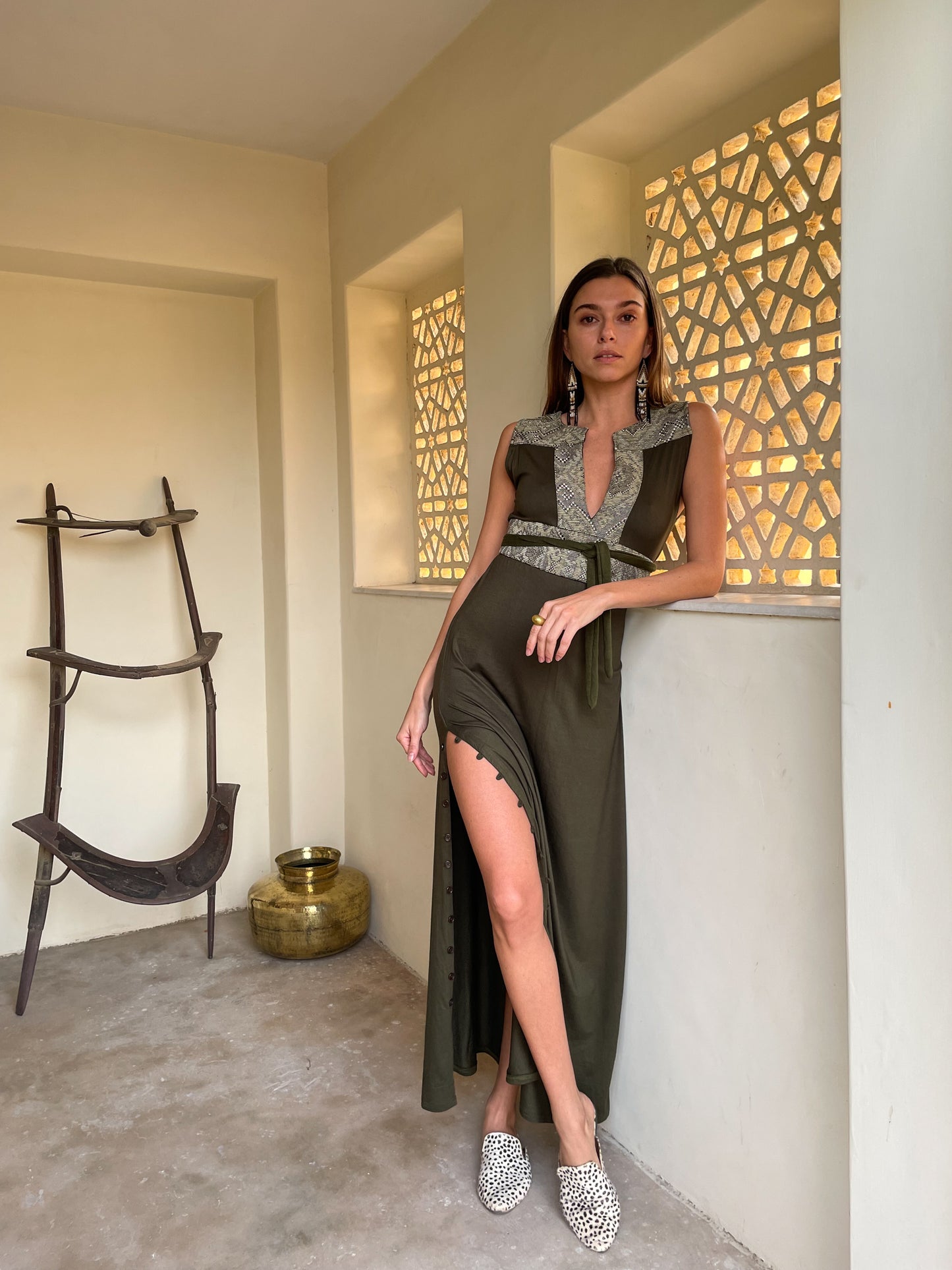 Cura Dress - Green
