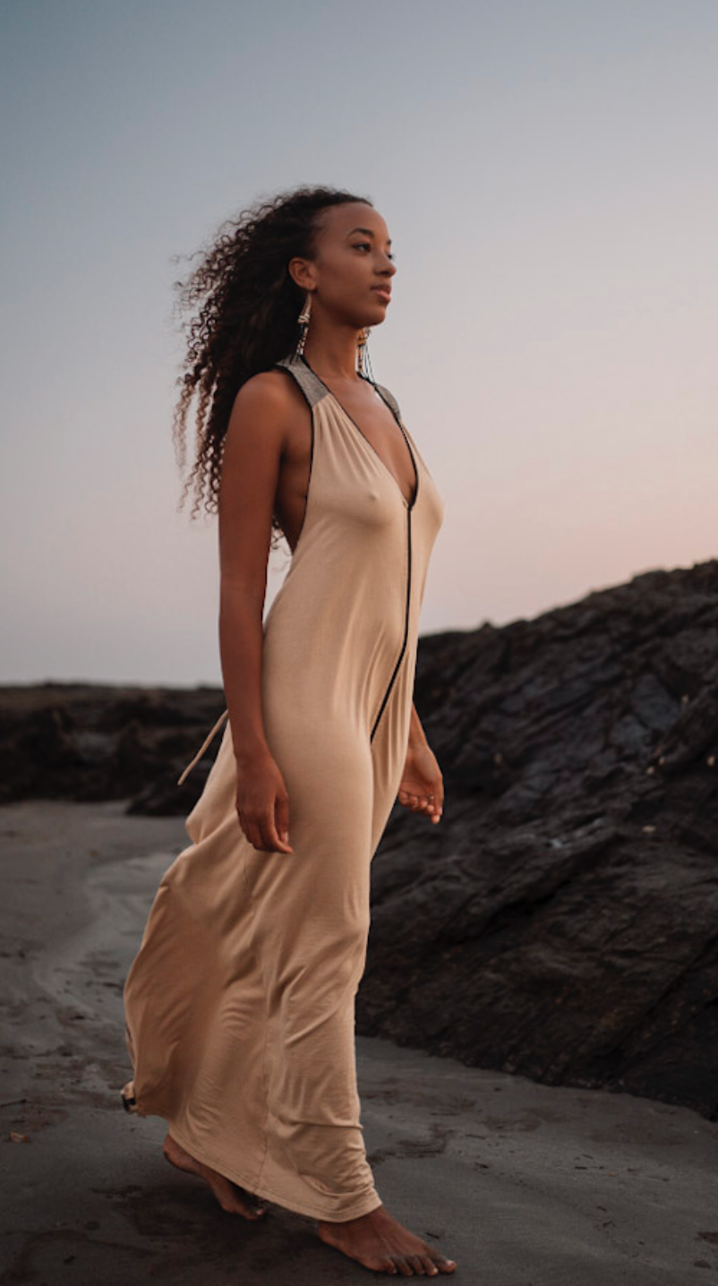 Makai Dress - Beige