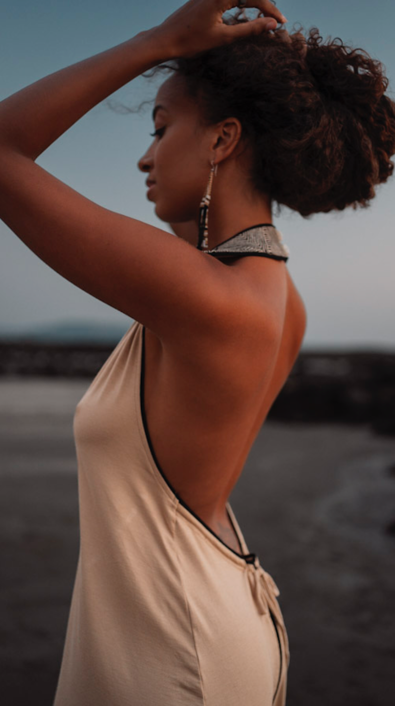 Makai Dress - Beige