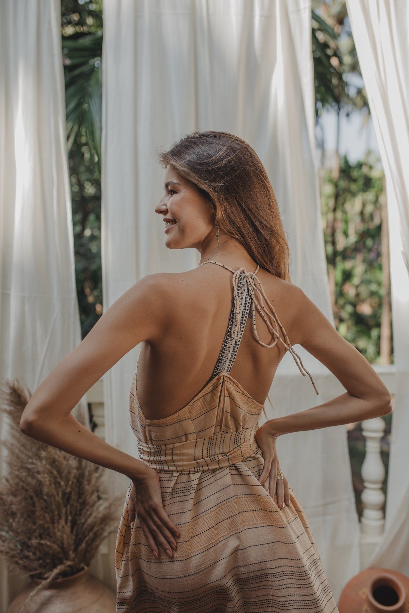 Nala Dress - Beige