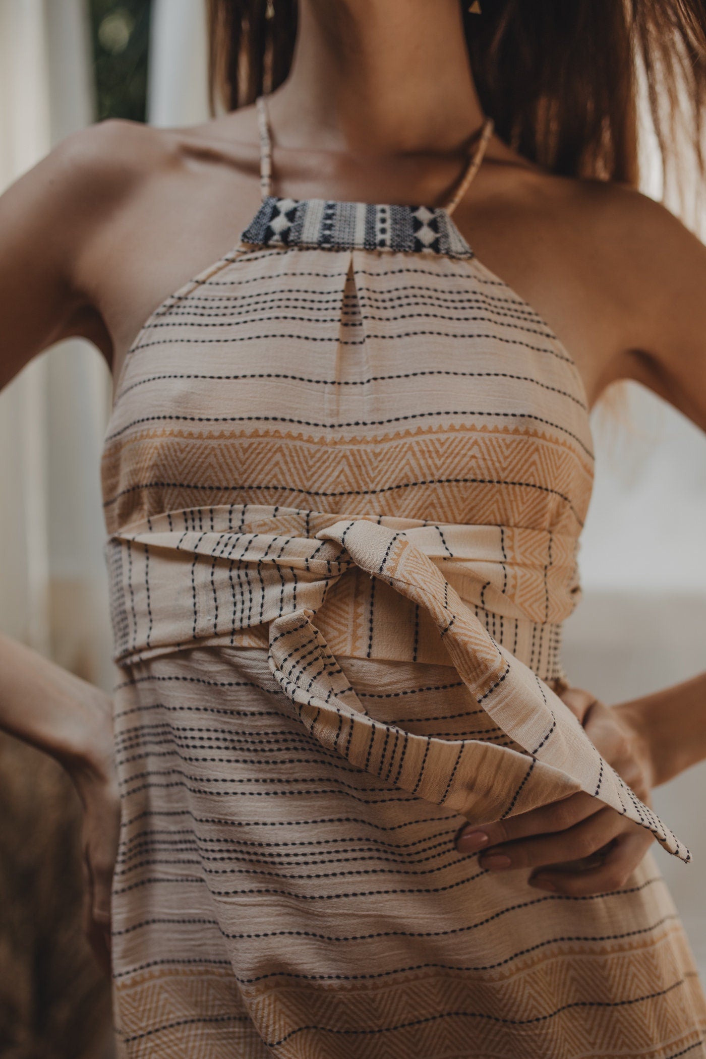Nala Dress - Beige