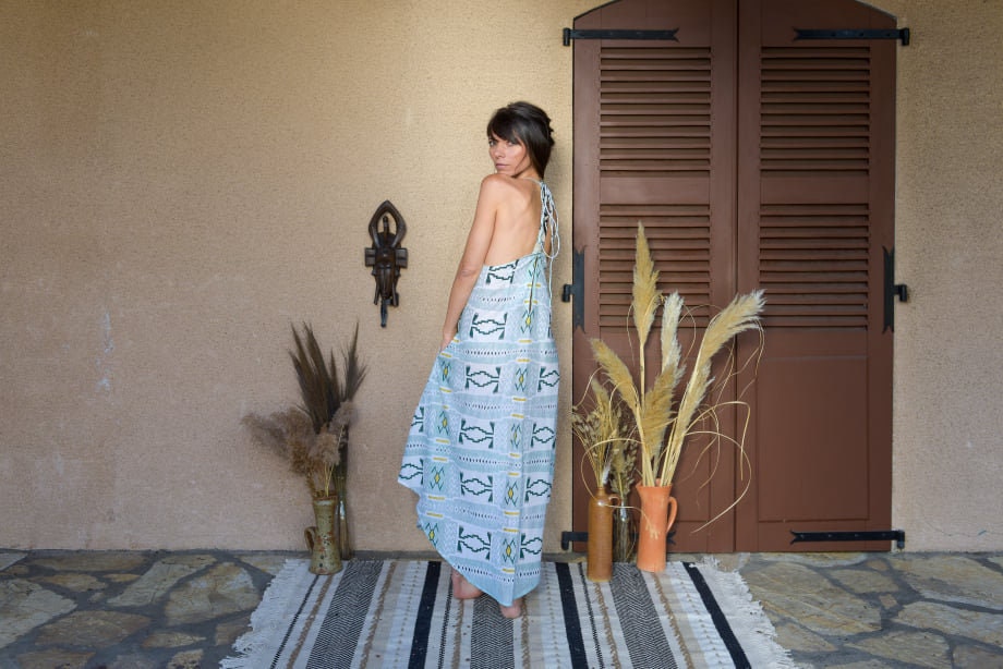 Nala Dress - Island Print
