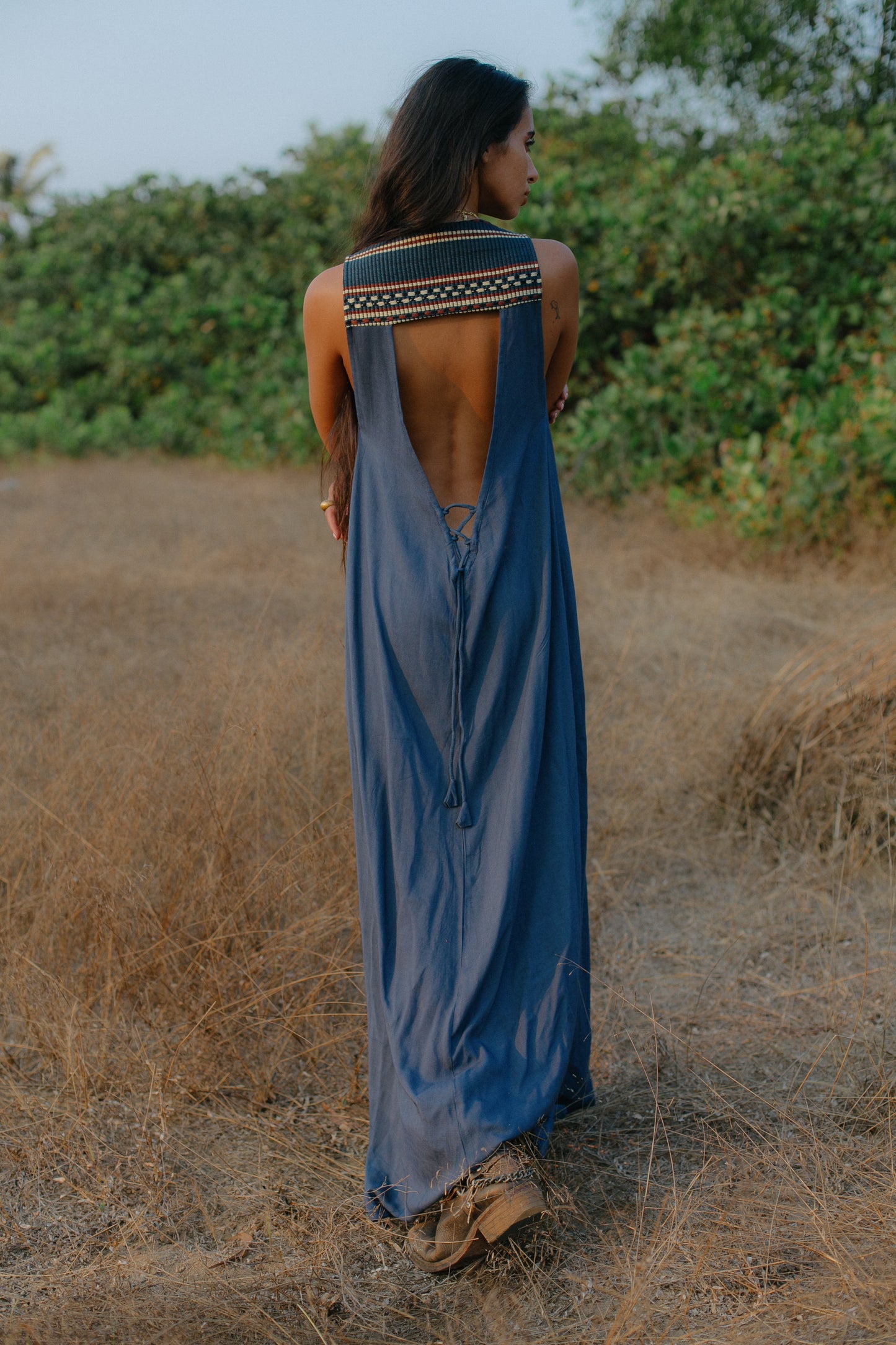Mona dress Blue