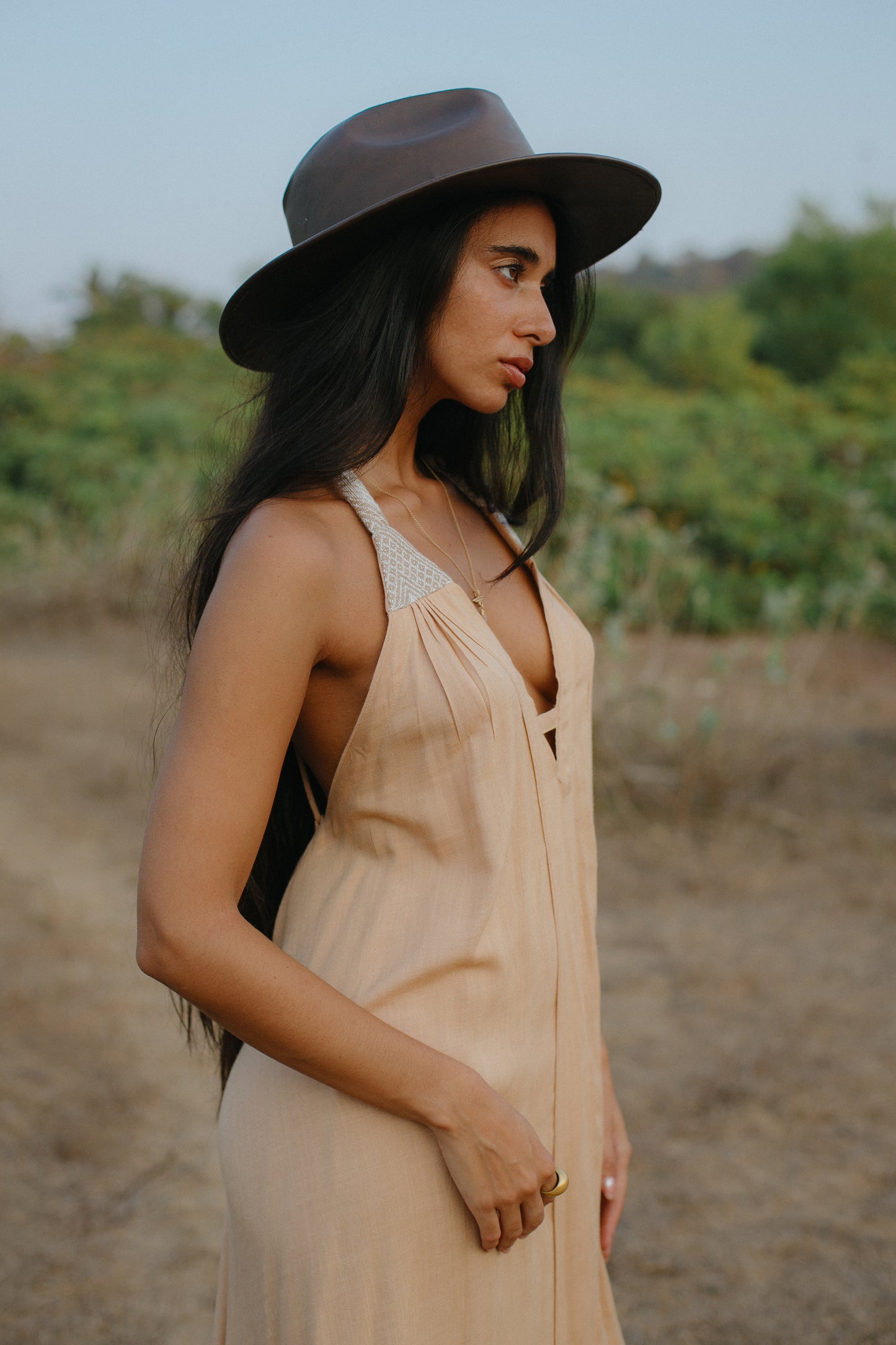 The Amanzi Dress - Beige