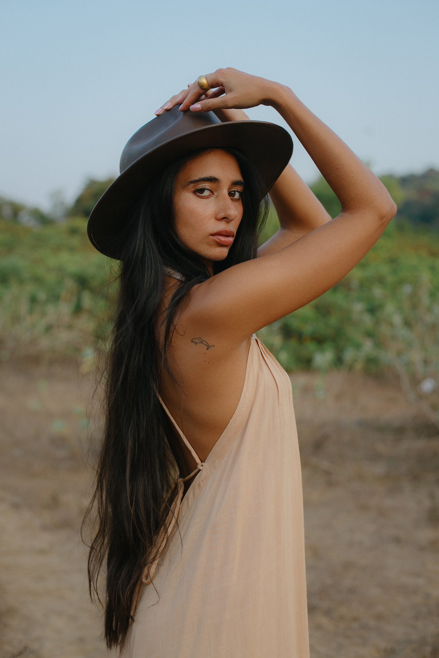 The Amanzi Dress - Beige