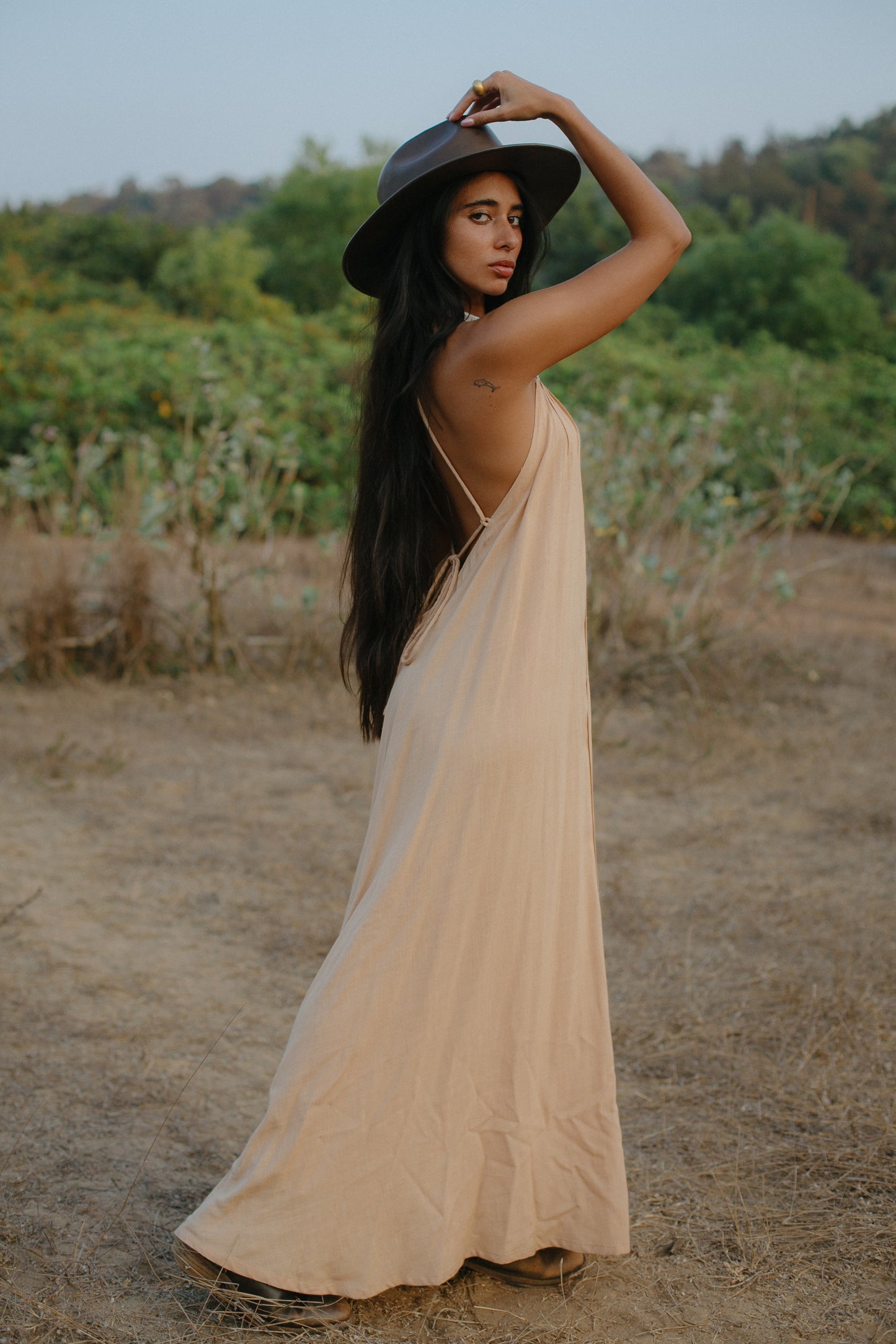 The Amanzi Dress - Beige