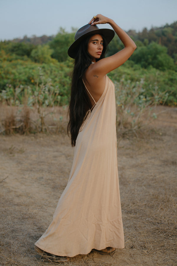 The Amanzi Dress - Beige