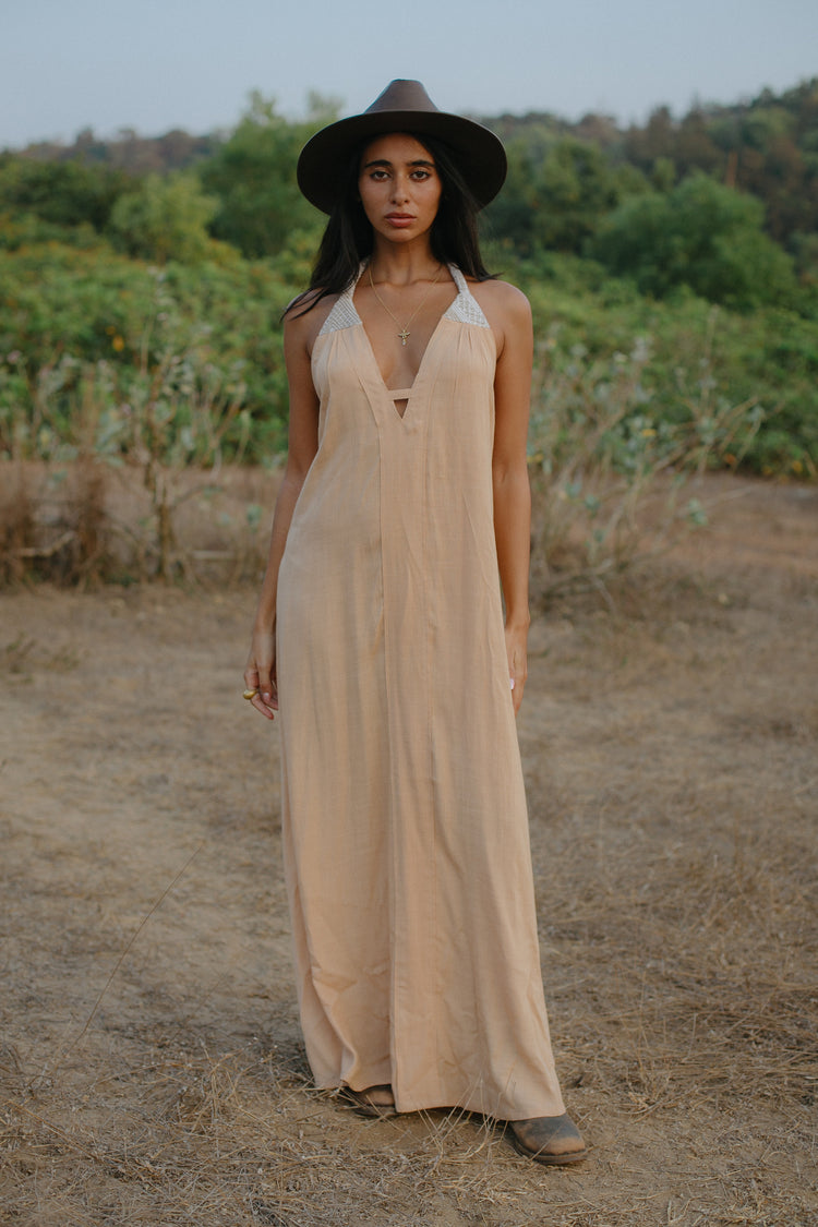 The Amanzi Dress - Beige