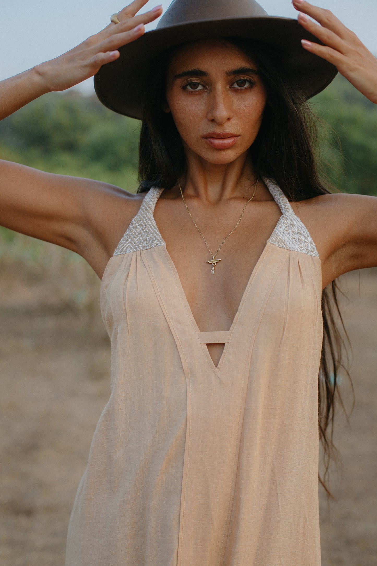 The Amanzi Dress - Beige