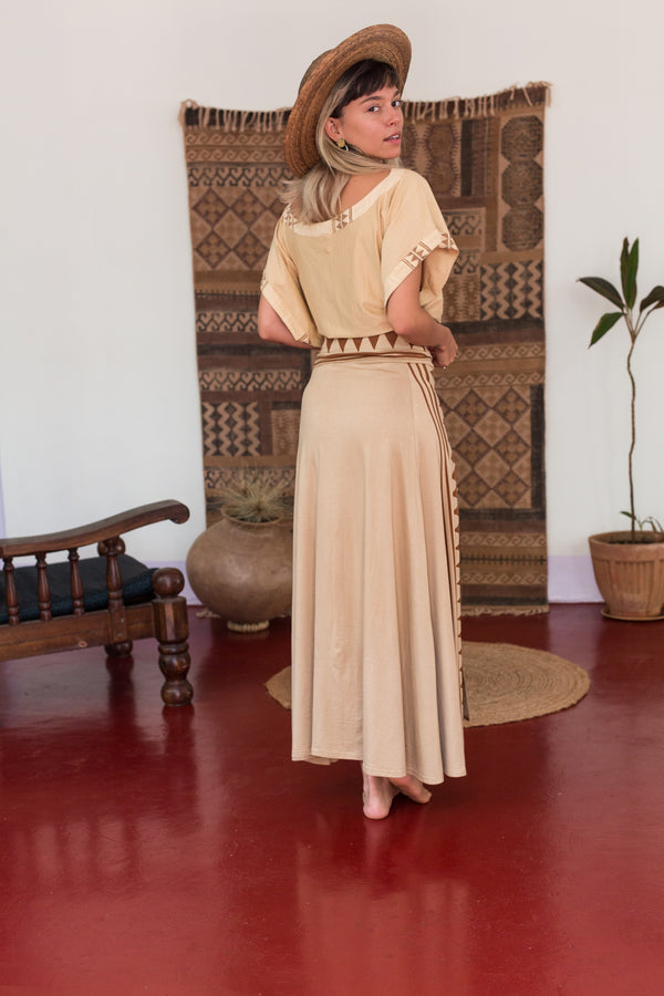 Vinonna Skirt - Beige