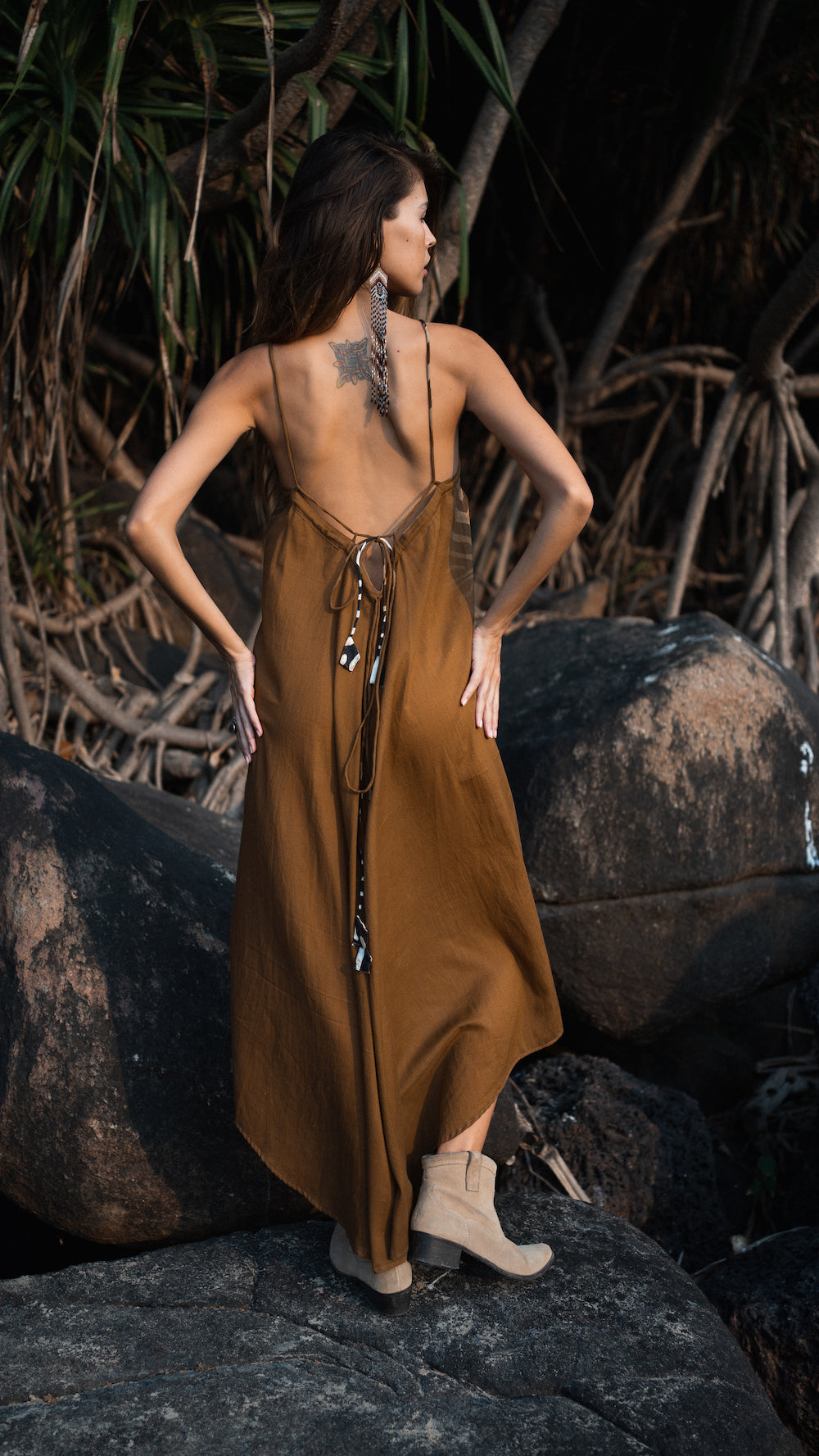 Ikal Dress - Zebra