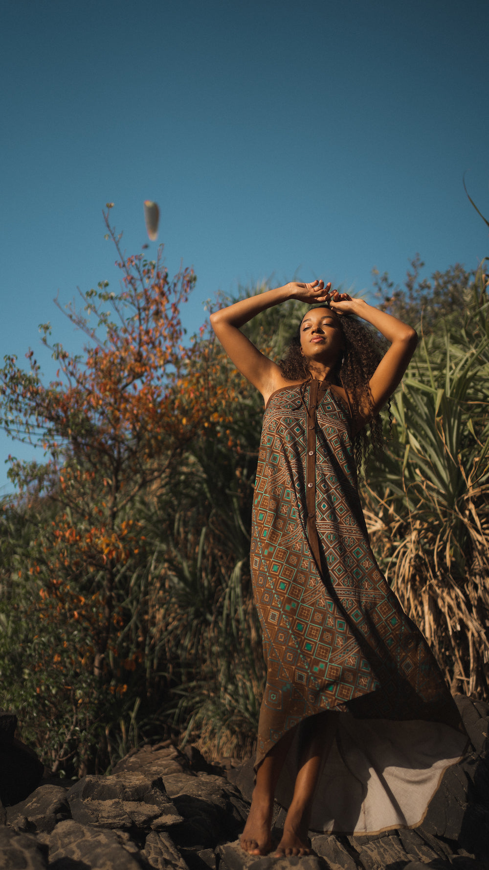 Ikal Dress - Brown