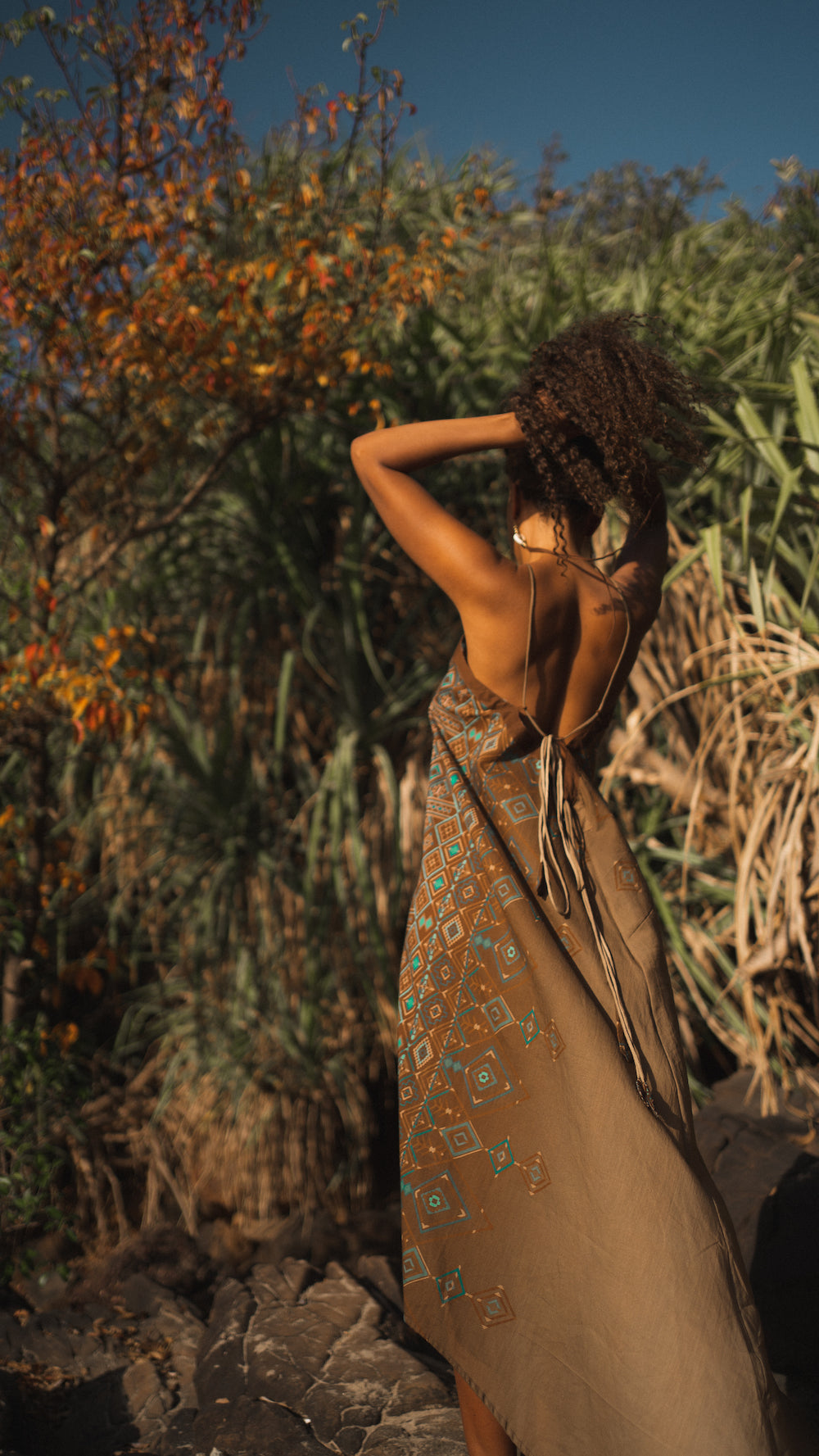 Ikal Dress - Brown
