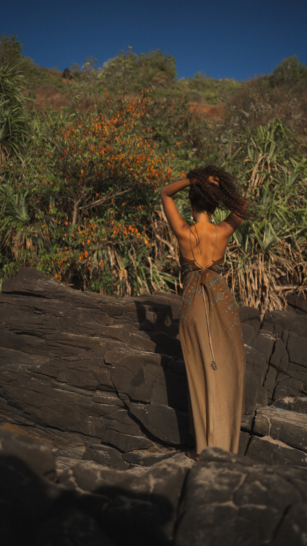 Ikal Dress - Brown