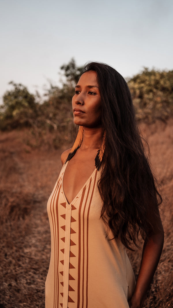 Luna Dress - Camel