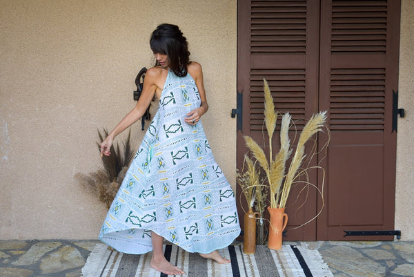 Nala Dress - Island Print